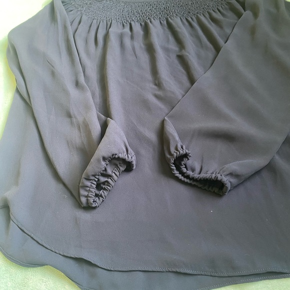 GAP Navy Blouse Top Size M - Picture 5 of 5